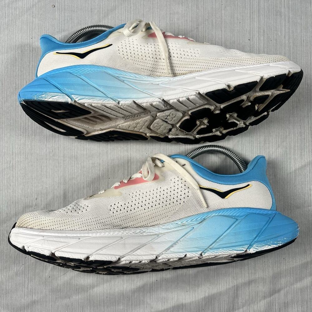 Hoka One One Arahi 7 Women's Size 8.5 White Running Fitness Shoes 1147851 BSW